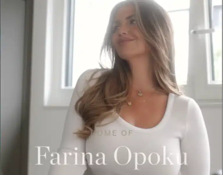 Farina Opoku in ihrem von HOME geplanten Zuhause