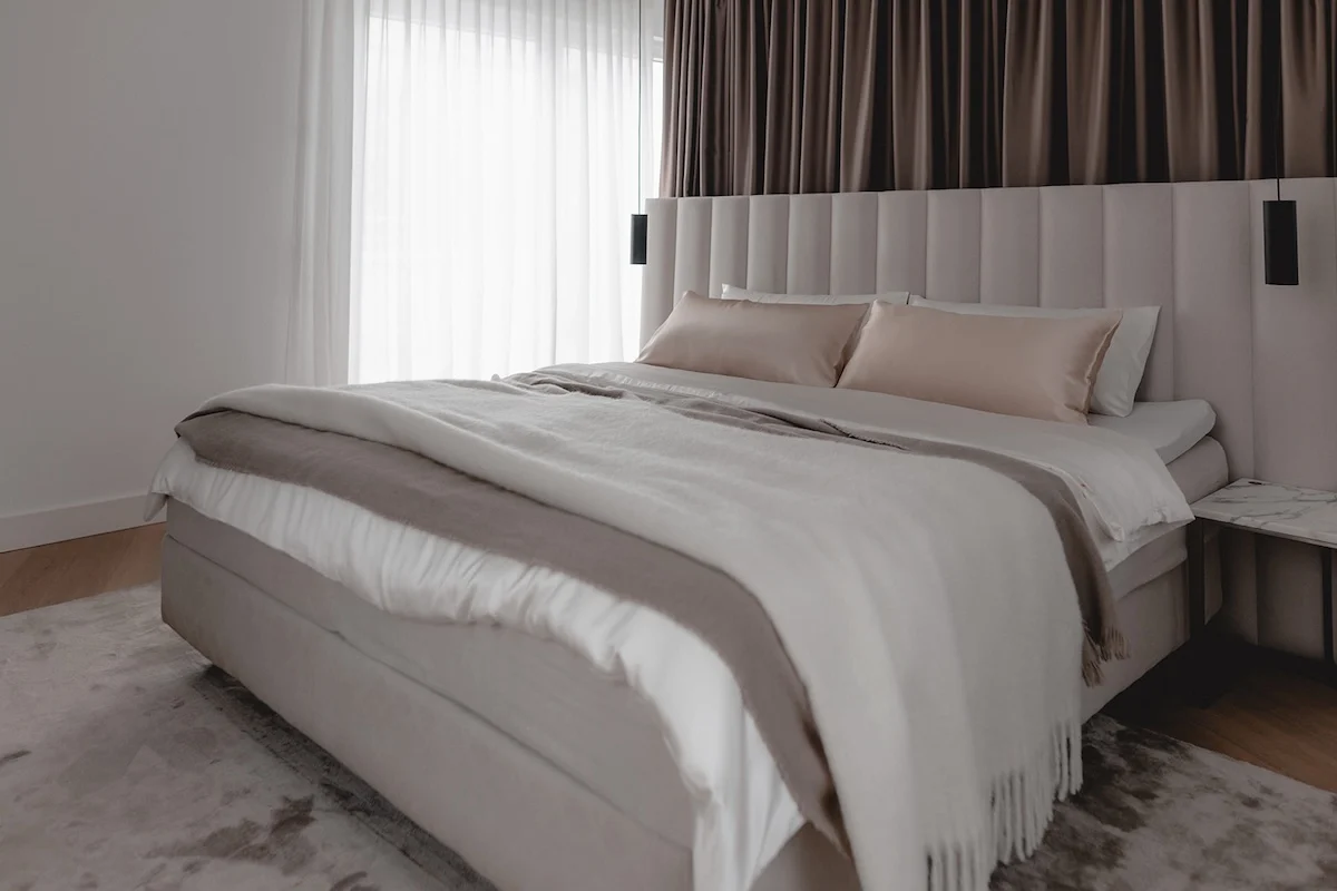 Boxspringbetten Düsseldorf – DUXIANA Boxspringbett im HOME Studio
