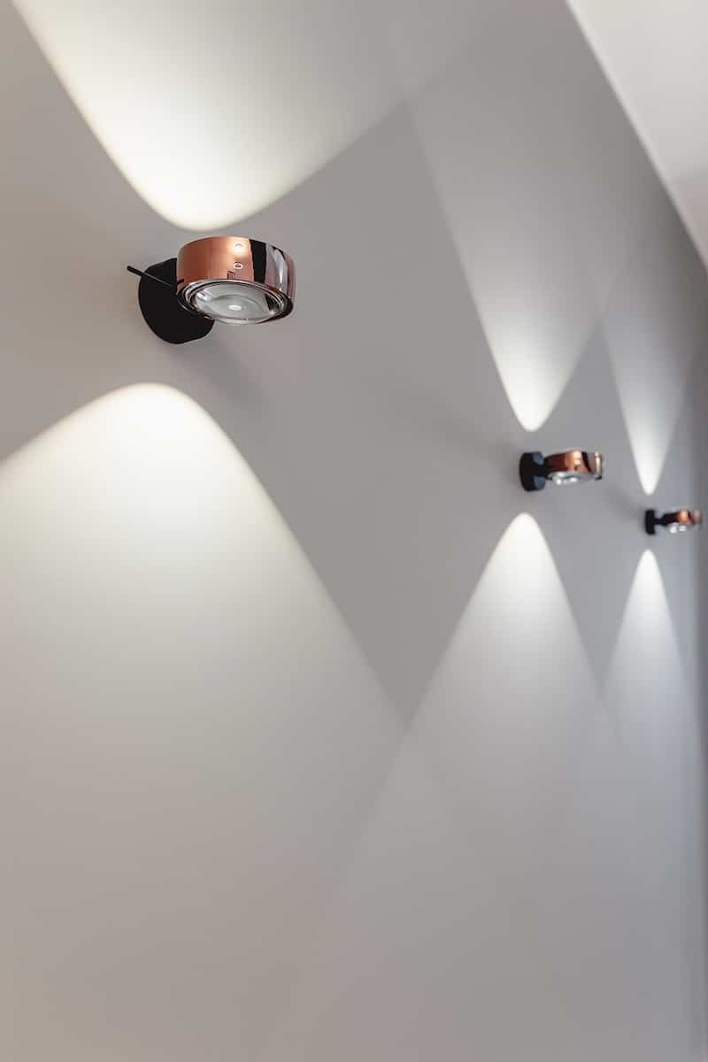 Wandleuchten mit Licht nach oben und unten